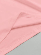 Women Casual T-Shirt, Star And Letter Graphic, Elastic Fit Round Neck Short Sleeve